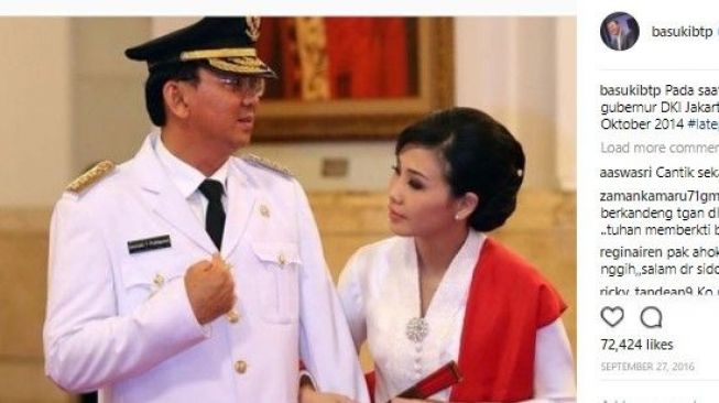 Politisi Golkar Berharap Mediasi Gagalkan Perceraian Ahok - Vero