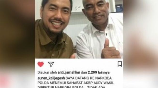 Ternyata Sunan Kalijaga ke Polda Kemarin Temui Orang Ini,Percaya?