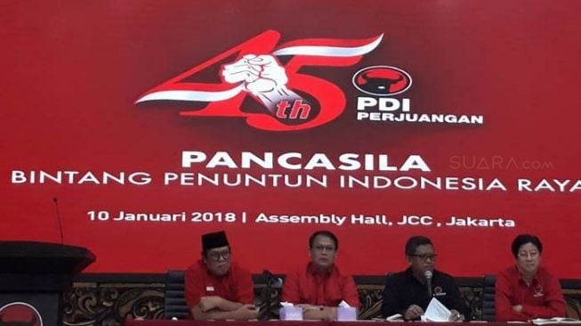 HUT ke-45, PDIP Bakal Usung Pancasila dan 'Politik Hijau'