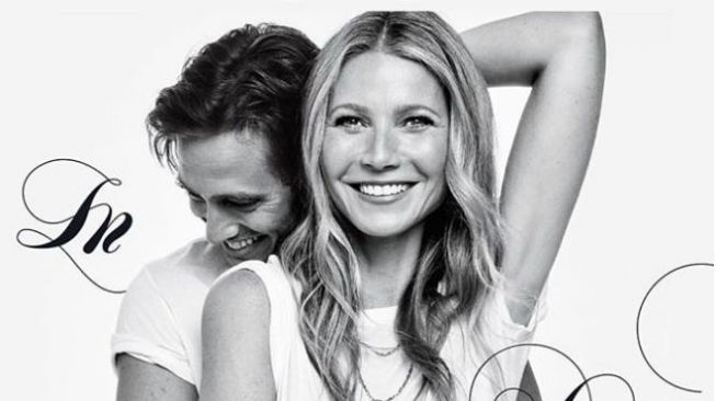 Gwyneth Paltrow resmi bertunagan dengan Brad Falchuk. (Instagram)