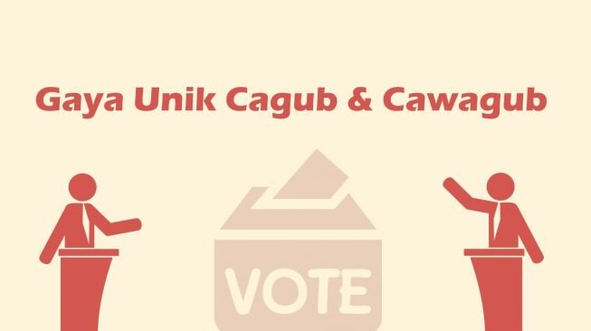 Begini Gaya Unik Cagub & Cawagub Saat Daftar ke KPU!