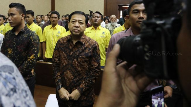 Setnov Berterimakasih Jokowi Angkat Idrus Marham Jadi Mensos