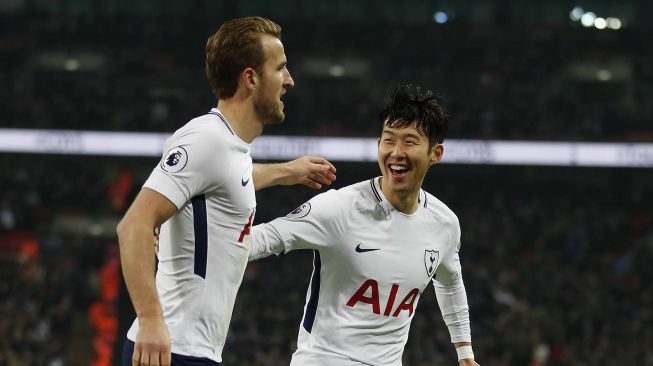 Tottenham Gilas Everton, Harry Kane Cetak Dua Gol