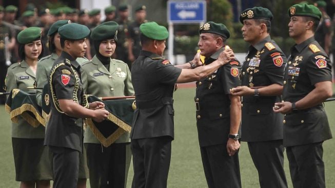 Letjen TNI Agus Kriswanto sebelumnya menjabat Dankodiklat.