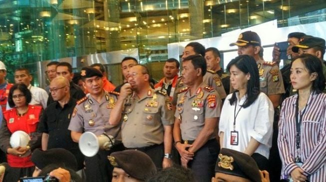 Selasar Gedung BEI Roboh, Polri: Kami Pastikan Bukan Bom