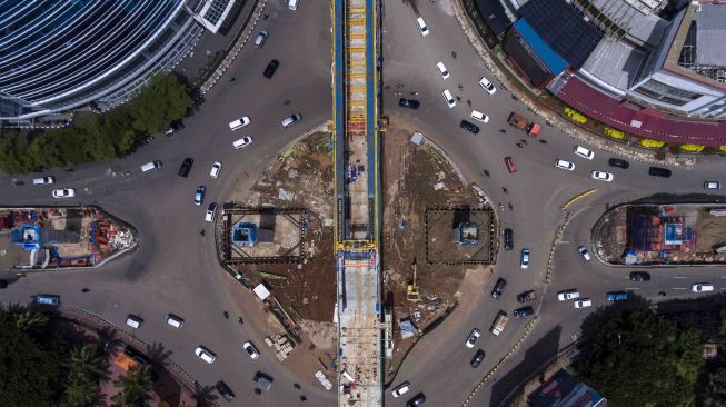 Pembangunan LRT Kelapa Gading