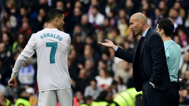 Zidane Tak Bisa Bayangkan Apa Jadinya Real Madrid Tanpa Ronaldo