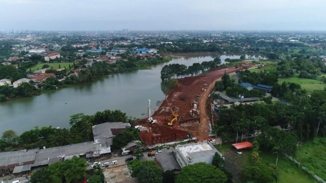 Pembangunan Jalan Tol Serpong - Cinere Baru 8,6 Persen