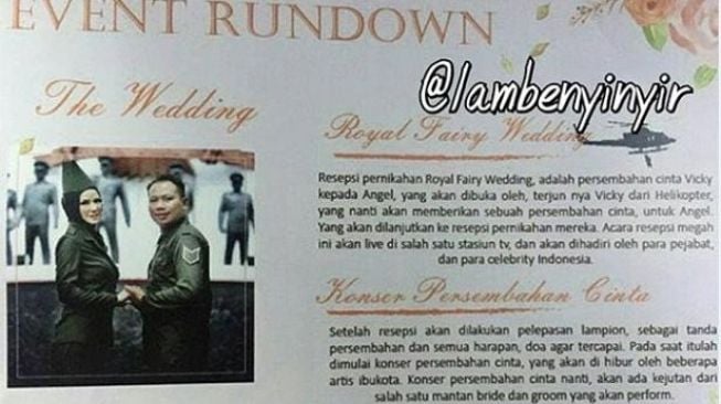 Gila, Vicky Bakal Terjun dari Sini Saat Nikah dengan Angel Lelga