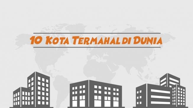 Ini 10 Kota Termahal di Dunia