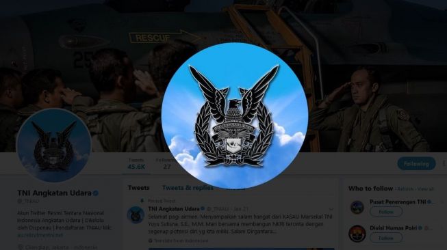 TNI AU Tegur Garuda di Twitter, Apa Masalahnya?