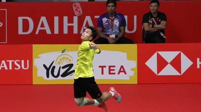 Kalah, Anthony Gagal 'Pecah Telur' dari Shi Yuqi