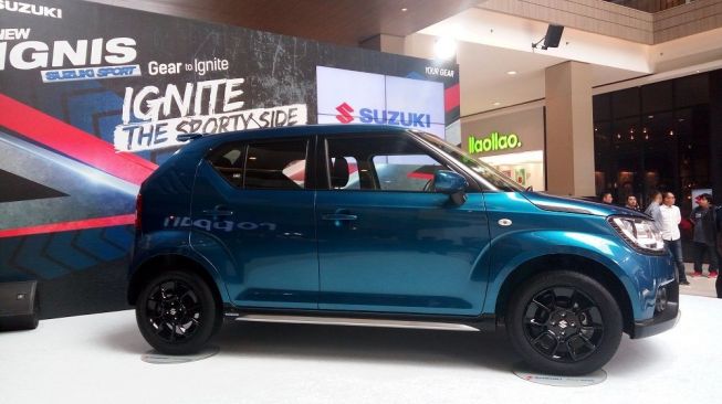 Suzuki Ignis Sport diluncurkan di Jakarta, Jumat (26/1). [Suara.com/Liberty Jemadu]