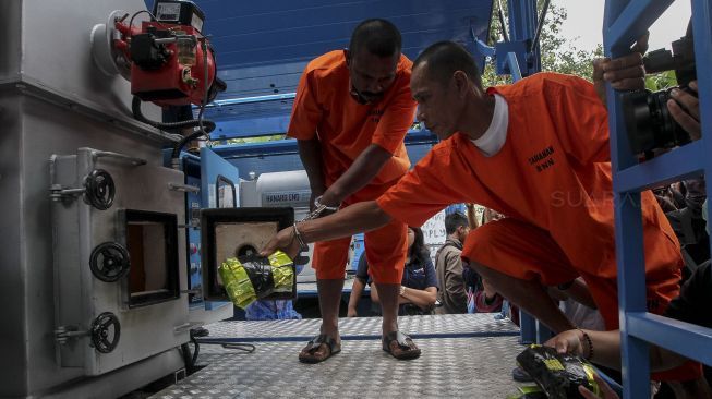 Hasil operasi sindikat jaringan Aceh-Malaysia.    