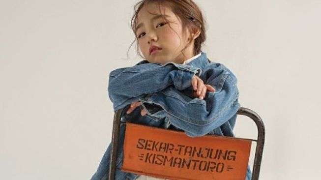 Model cilik beken Korea Selatan (Korsel), Lee Eun Chae. (instagram: Baostudio_bykidsplanet)