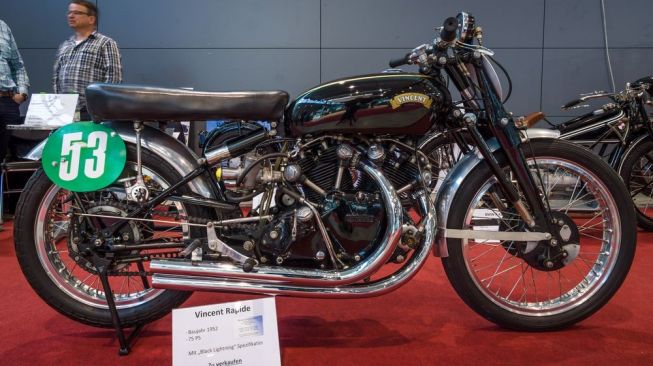 Motor Tua Vincent Black Lightning Laku Rp12 M, Apa Istimewanya?