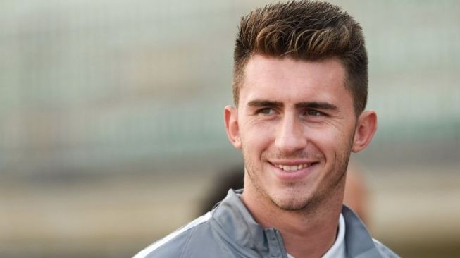 Pemain Athletic Bilbao asal Prancis Aymeric Laporte. NICOLAS TUCAT / AFP