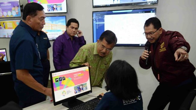 Evaluasi Test Event Asian Games, JK Rapat dengan Para Stakeholder