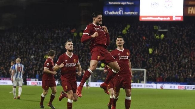 Bangkit, Liverpool Bantai Huddersfield di Laga Tandang