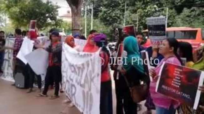 Demo Dianggap Ditunggangi, PKL Taman KB Kecam Wali Kota Semarang