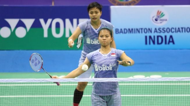 Dua Ganda Putri Indonesia Menang Mudah di Babak Awal India Open