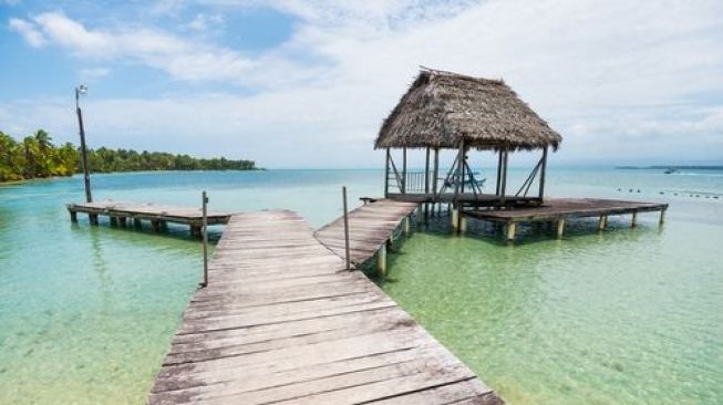 Pantai Starfish di Bocas del Toro yang cantik di Panama. (Shutterstock)