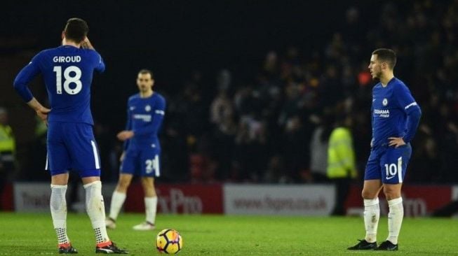 Ditaklukkan Watford, Chelsea Gagal Geser Liverpool