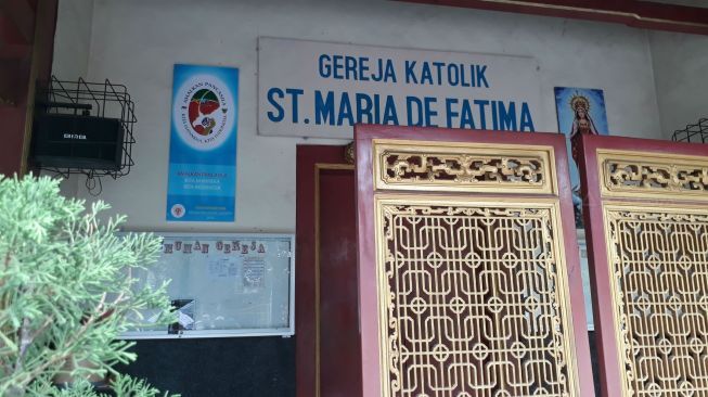 Gereja Santa Maria de Fatima. (suara.com/Dinda Rachmawati)