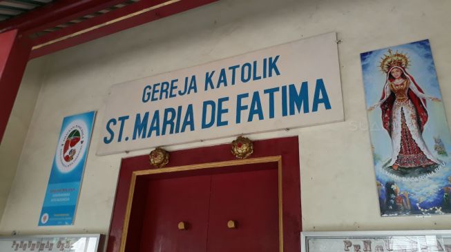 Gereja Santa Maria de Fatima. (suara.com/Dinda Rachmawati)