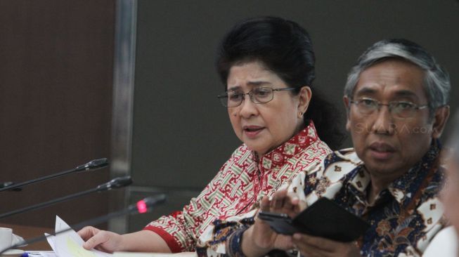 Rapat koordinasi tingkat menteri di Kantor Kemenko PMK, Jakarta, Rabu (7/2).