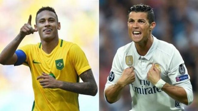 Legenda Madrid Ngebet Lihat Neymar Main Bareng Ronaldo