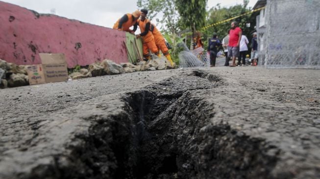 Bronjong Sungai Serang di Kulon Progo Ambles Seusai Banjir