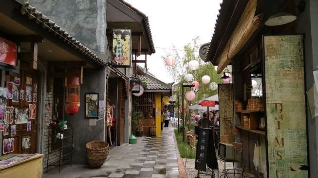 Chinatown di Bandung merupakan salah satu destinasi yang lagi hits. (Suara.com/Firsta Nodia)