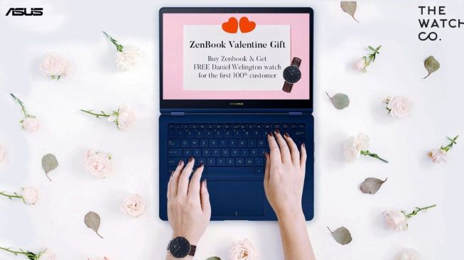 Beli Asus ZenBook Khusus Berhadiah Jam Tangan Daniel Wellington