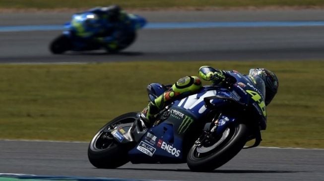 Posisi 8 di Hari Pertama Tes Buriram, Rossi 'Semprot' Yamaha