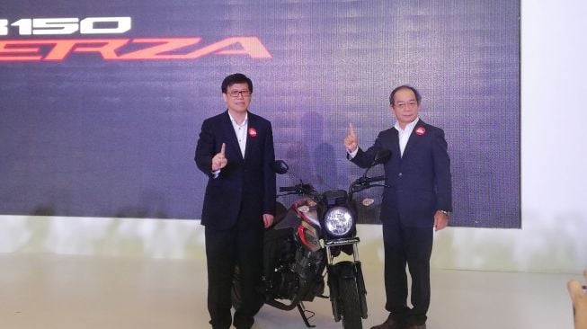 Peluncuran All New Honda CB150 Verza di Jakarta, Selasa (20/2/2018). [Suara.com/Aditya Gema Pratomo]