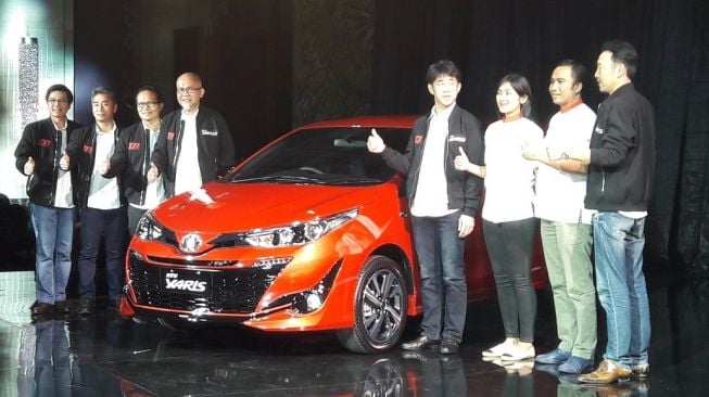 Tampang New Toyota Yaris Ekspresikan Jiwa Muda