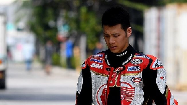 Pebalap LCR Honda Takaaki Nakagami [AFP]