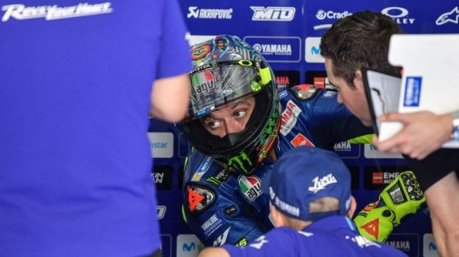 Motor Kembali Bermasalah, Rossi: Ini Ujian Berat Bagi Yamaha