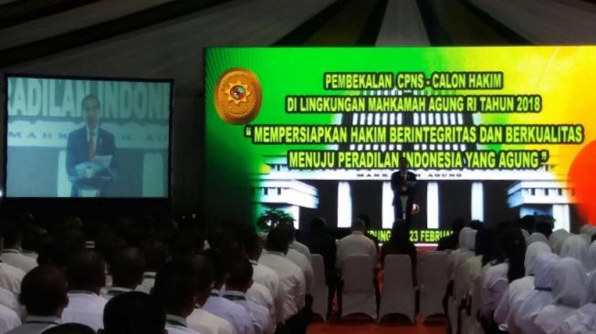 Jokowi Tekankan Pentingnya Birokrasi Kekinian ke Calon Hakim