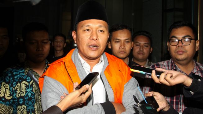 Hak Politik Mantan Bupati Lampung Tengah Mustafa Dicabut