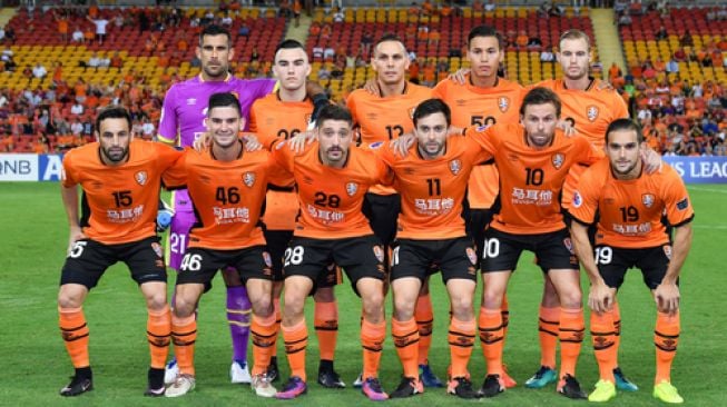 Kesebelasan Brisbane Roar yang bermain di kompetisi sepak bola Australia. [Shutterstock]