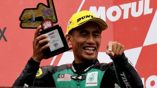 Resmi Tampil di MotoGP 2018, Rider Malaysia Tak Sabar Lawan Rossi