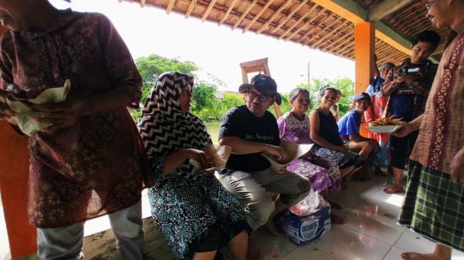 Daerah Kelahirannya Banjir, Cagub Sudirman Said Pulang ke Brebes