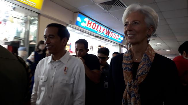 Ternyata, Ini Tujuan Jokowi Bawa Direktur IMF ke Tanah Abang