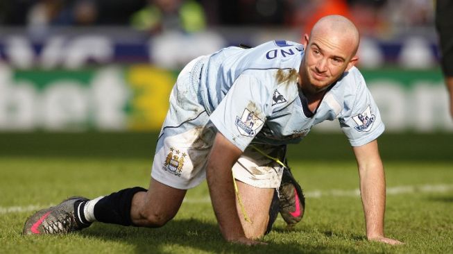 Stephen Ireland saat masih memperkuat Manchester City [AFP]