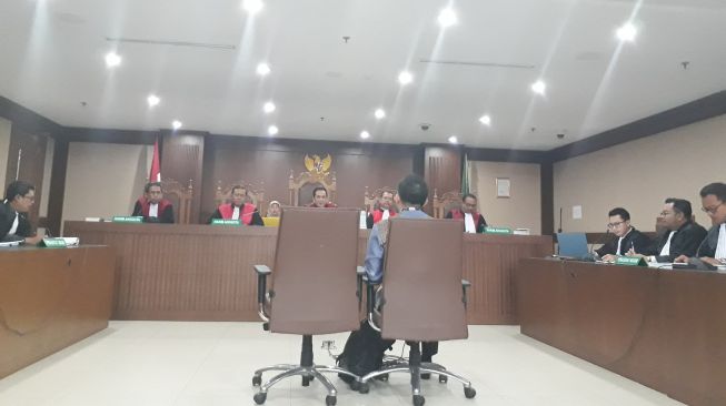 Anggota DPR RI periode 2014-2019 Aditya Anugrah Moha. (suara.com/Nikolaus Tolen)