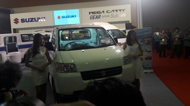 Suzuki Mega Carry. (suara.com/Dythia Novianty)