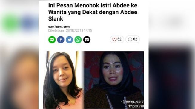 Abdee Slank. (Sumber: Instagram)