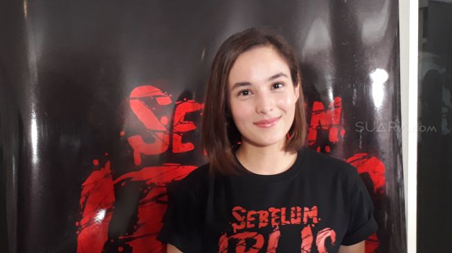 Chelsea Islan ditemui di kawasan  Kemang, Jakarta Selatan, Kamis (1/3/2018) [suara.com/Ismail]